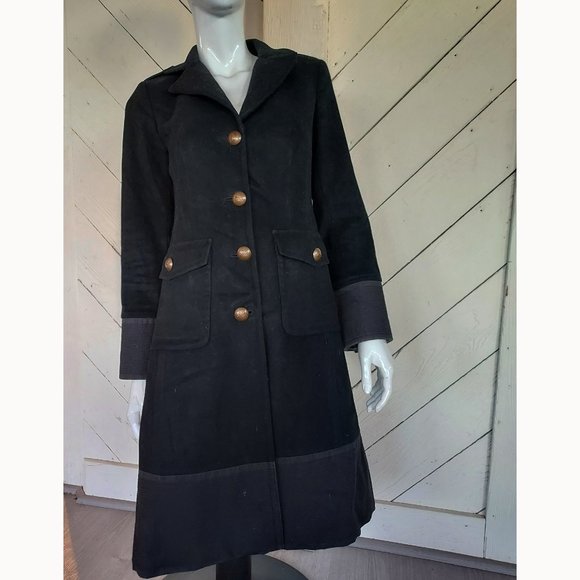 J. Crew Vintage 100% Wool Coat - Picture 3 of 11